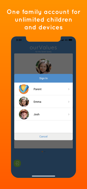 Image 2 for ourValues ScreenTime Mana…