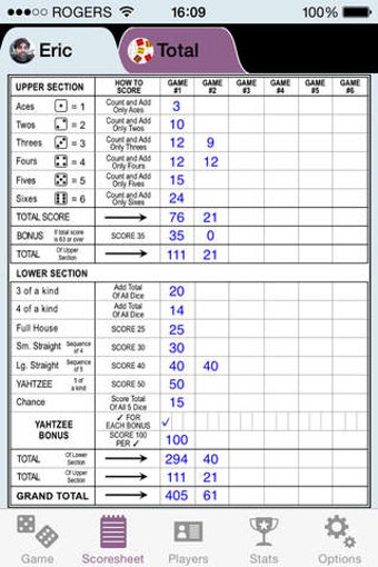 Imagen 0 para YZ Score - scoresheet for…