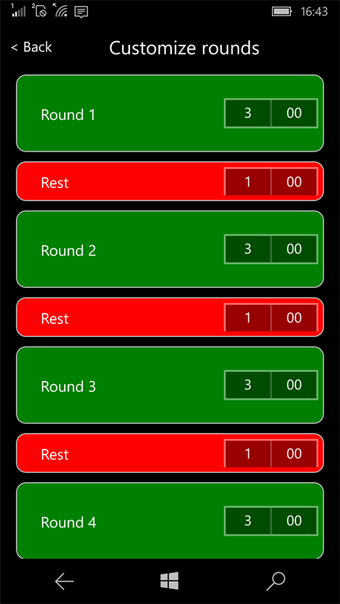 Image 2 for Boxing Timer Pro for Wind…