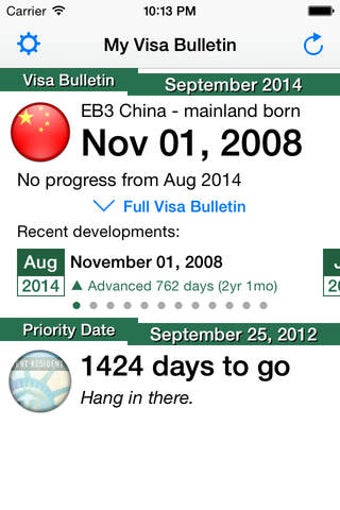 Image 0 for My Visa Bulletin