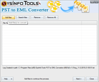Image 0 for SysInfoTools PST to EML C…