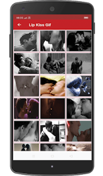 Image 1 for Lip Kiss Gif