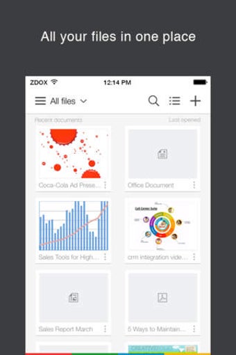 Imagen 0 para Zoho Docs - Create and Ma…