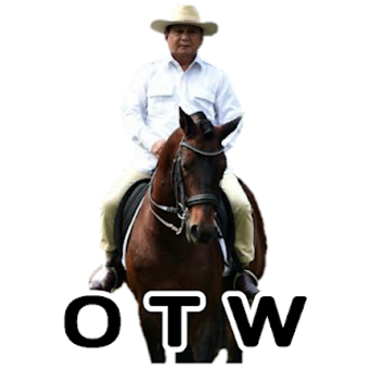 Imagen 0 para Jokowi Prabowo Stickers f…