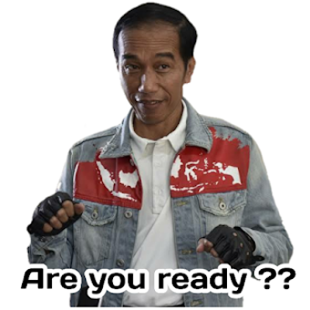 Image 0 for Jokowi Prabowo Stickers f…
