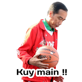 Imagen 1 para Jokowi Prabowo Stickers f…