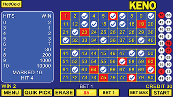 Image 1 for Keno Games OFFLINE FREE -…