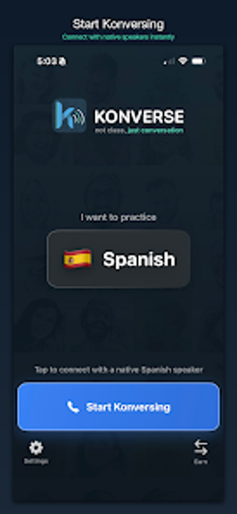 Imagen 0 para Konverse: language practi…