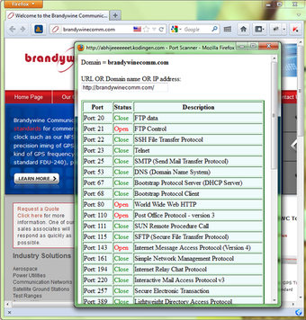 Image 0 for Port Scanner