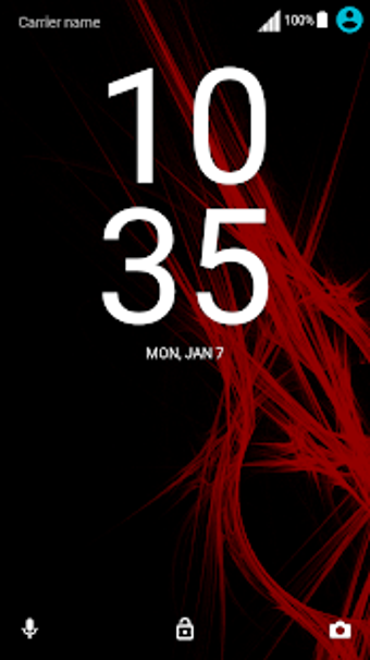 Image 2 for Minimal RED XPERIA Theme …