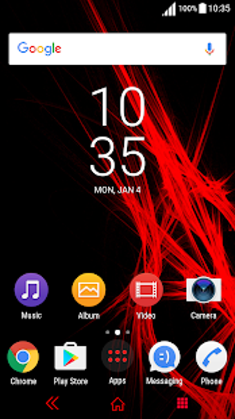 Image 3 for Minimal RED XPERIA Theme …