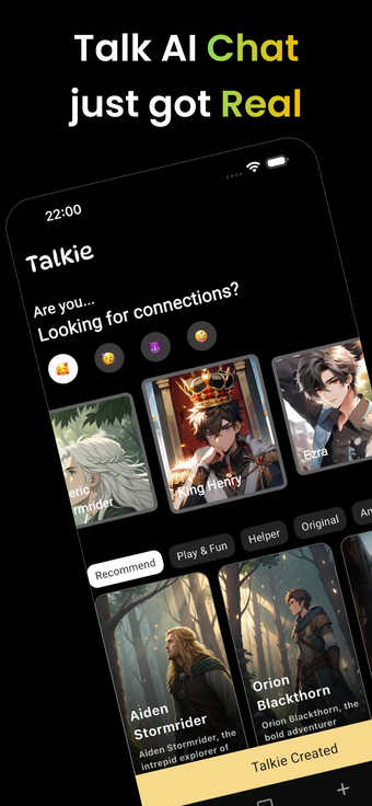 Imagen 0 para Talkie AI: Chat Talk Text