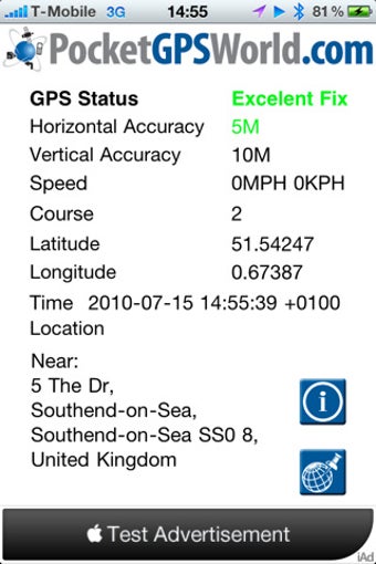 Image 0 for GPS Status