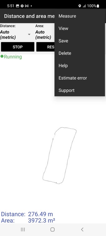 Image 0 for Distance and area measure…