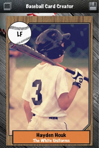 Imagen 0 para Baseball Card Creator