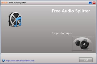 Image 1 for Free Audio Splitter