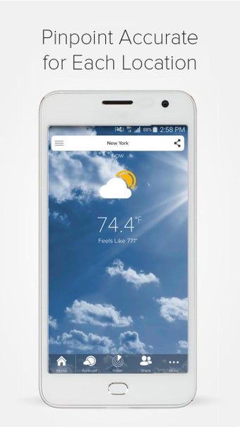 Imagen 1 para Morecast - Your Personal …