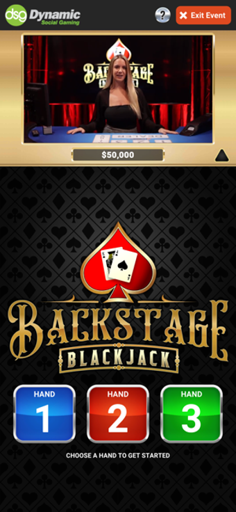 Image 0 for Backstage Blackjack Live