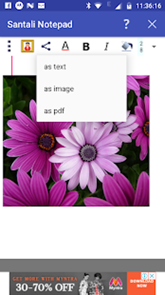 Image 2 for Santali Notepad