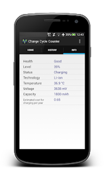 Image 0 for Charge Cycle Battery Stat…