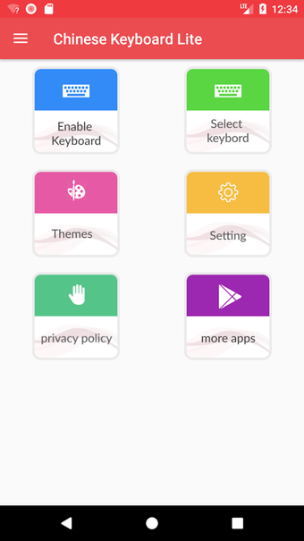 Imagen 1 para Chinese Keyboard Lite