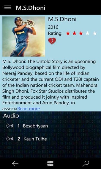 Image 1 for Bollywood Movies for Wind…