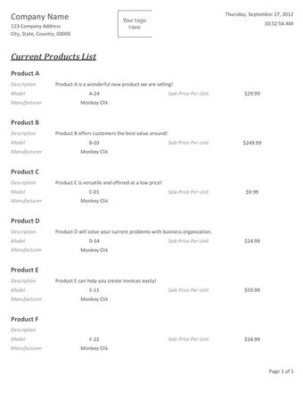 Imagen 1 para Clik Invoicing Software