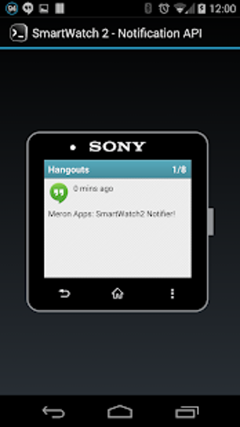 Imagen 1 para SmartWatch2 Notifier