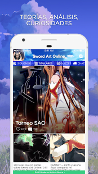 Image 0 for SAO Amino para Sword Art