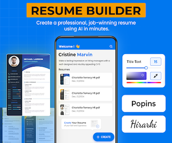 Image 0 for AI Resume Builder and CV …