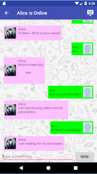 Imagen 1 para Talk to Alice