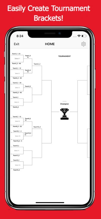 Image 0 for Tournament Bracket Maker …