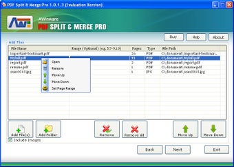 Imagen 0 para AWinware PDF Split & Merg…