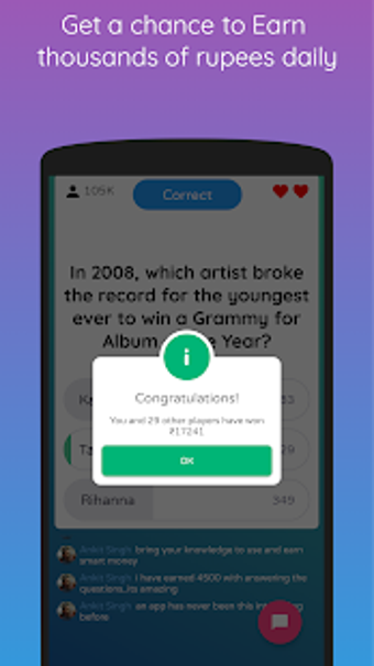 Image 0 for Quiz Point - Play Live Tr…