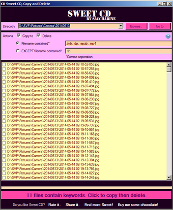 Image 0 for Sweet CD Copy and Delete