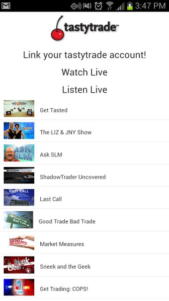 Imagen 0 para tastytrade