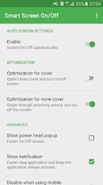 Image 2 for Smart Screen On/Off Auto