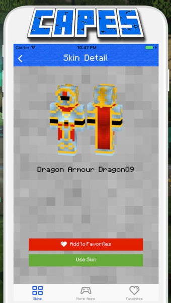Imagen 1 para Cape Skins for Minecraft …