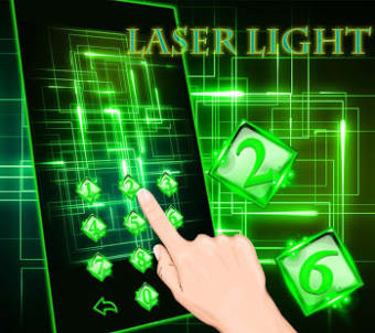 Image 1 for Green Laser Light Theme