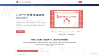 Imagen 0 para Speechactors