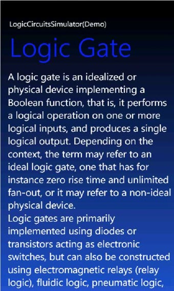 Imagen 0 para Logic Gate Simulator for …