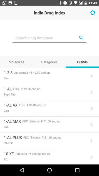 Imagen 0 para India Drug Index (by Doct…