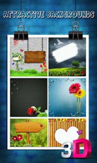Image 1 for 3D Name Art Photo Editor …