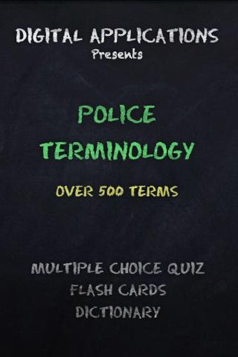 Image 0 for 500 Police Terms Quiz App…
