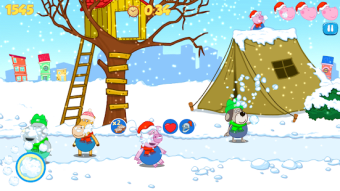 Image 2 for Funny Snowball Battle: Wi…