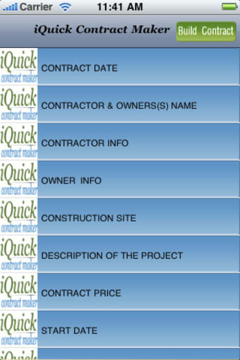 Image 0 for iQuick Contract Maker