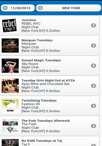 Image 2 for Party / Events List Live