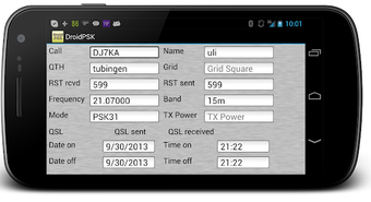 Imagen 1 para DroidPSK - PSK for Ham Ra…