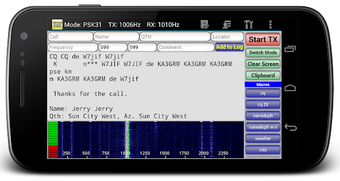 Image 1 for DroidPSK - PSK for Ham Ra…
