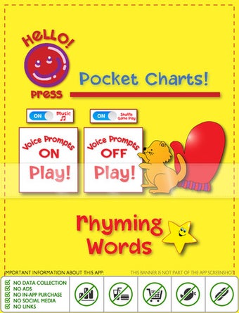 Image 0 for Pocket Charts! Rhyming Wo…